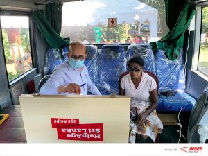 INSEE Ecocycle conducted a Medical and Eye Clinic at the Biyagama Export Processing Zone.