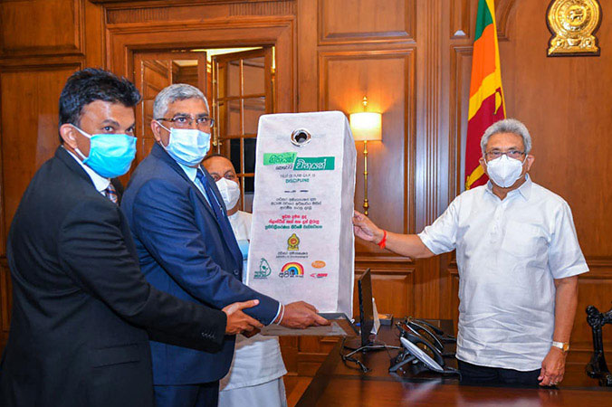 INSEE Cement signed an MOU with the Central Environmental Authority and Ministry of Environment on waste elimination