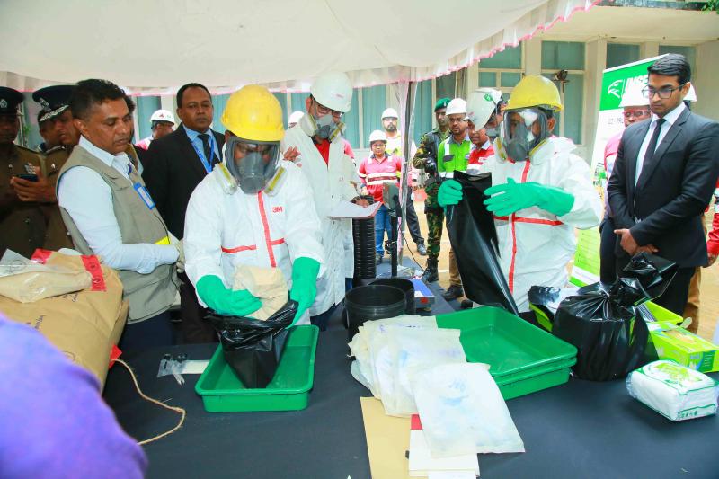 INSEE Ecocycle Collaborates with Sri Lankan Authorities for the Responsible Disposal of Confiscated Heroin