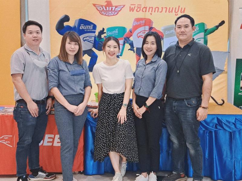ปูนอินทรี ภาคเหนือ ร่วมงานสัปดาห์สินค้า ครั้งที่ 28 จัดโดย บจก.ชวนิชคอนกรีต จ.นครสวรรค์