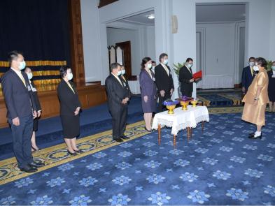 ปูนอินทรีทูลเกล้าฯ ถวายเงิน โครงการ โรงเรียนสีเขียว ปีที่ 11