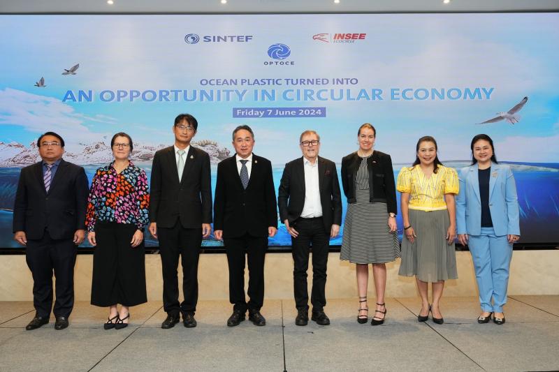 INSEE Ecocycle Collaborates with SINTEF  to  Propose Solutions for Reducing Ocean Plastic Pollution