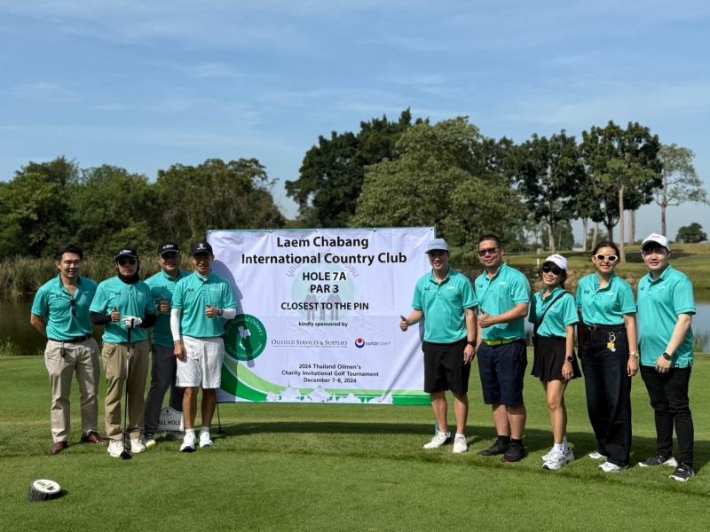 INSEE Ecocycle Joins the Thailand Oilmen#s Charity Invitational (TOCI) Golf Tournament
