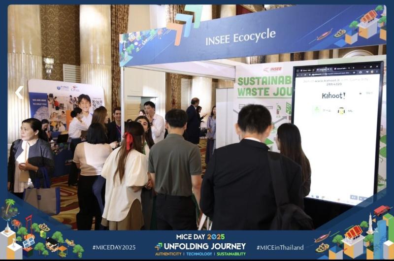 INSEE Ecocycle Partners with TCEB to Drive Sustainability in Thailand#s MICE Industry, Handling RDF at MICE DAY 2025