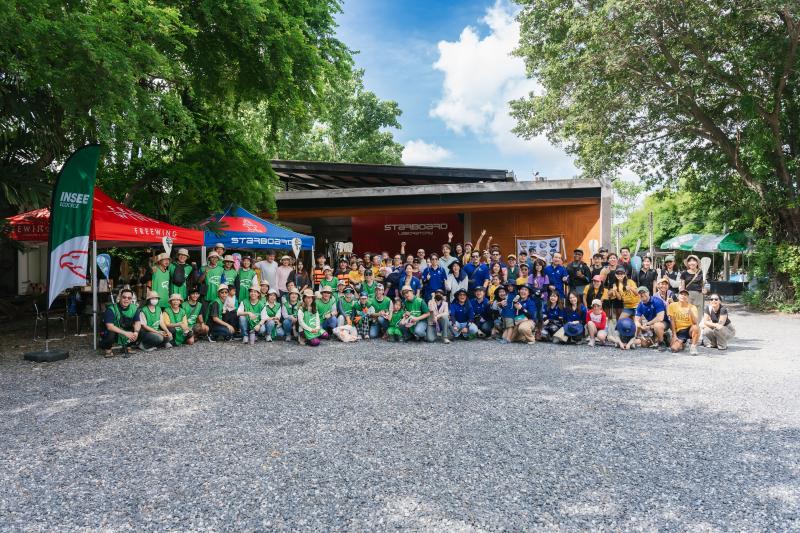 INSEE Ecocycle Joins Forces with Starboard for World Ocean Day Cleanup 