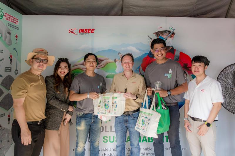 INSEE Ecocycle Highlights Sustainable Waste Management at S1 SSHE Day