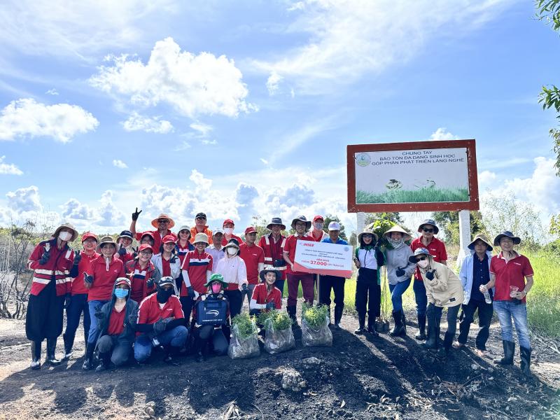 INSEE CONTINUES OUR GREENING JOURNEY AT THE PHU MY SPECIES AND HABITAT CONSERVATION AREA, GIANG THANH DISTRICT, KIEN GIANG PROVINCE