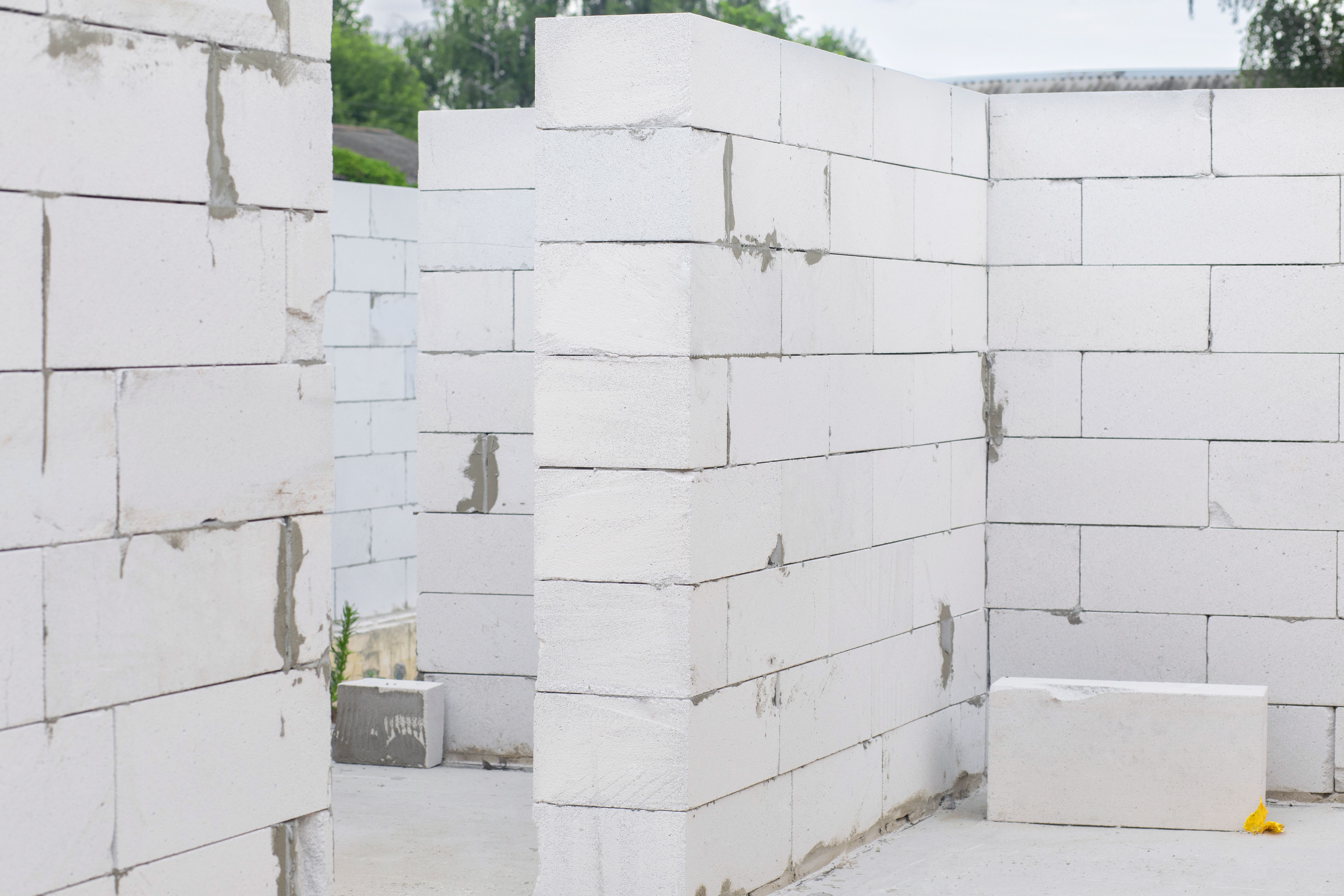Lightweight Block AAC Wall
